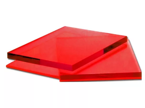 Оргстекло красное 6х1000 ТОСП